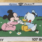 Royal Paris Tapestry Kit- Micky Mouse & Donald Duck 22cm x 30cm