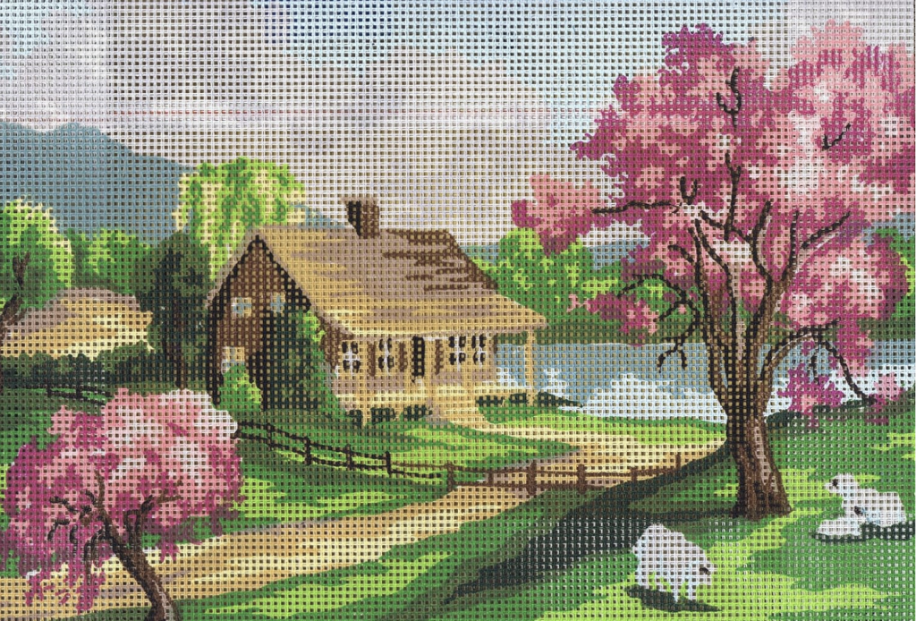 Collection d'art Tapestry Kit- Spring (40cm x 30cm) - Tapestry Crafts UK